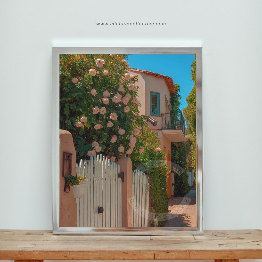 garden-gate-white-picket-fence-rose-wall-digital-printable