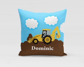Nursery Decorative Pillows Truck Pillow Gift Boy Nursery Pillow