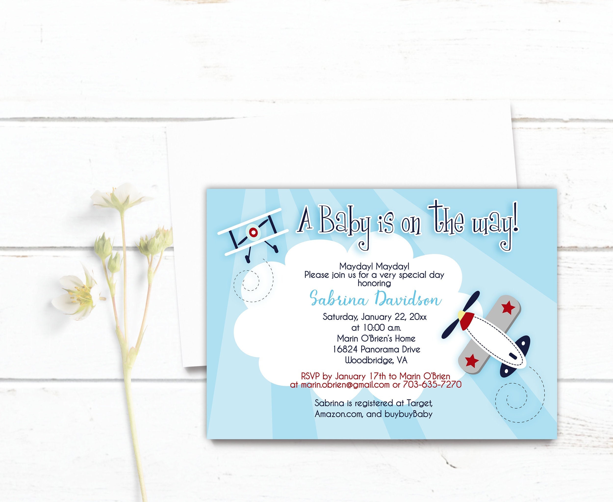 Lil Aviator Airplane Printable Baby Shower Invitation Editable PDF Lil Aviator Airplane Printable Baby Shower Invitation Editable PDF