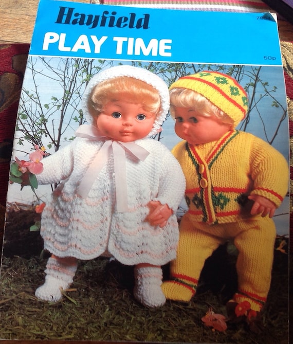 barbie doll knitting pattern books