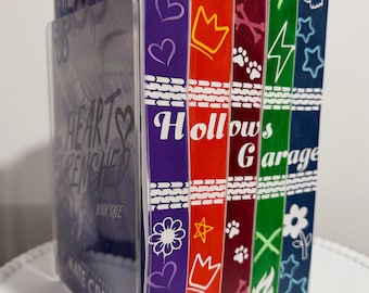 Hollows garage series sprayed edges. Made to order.