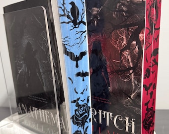 Anathema and Eldritch sprayed edge books