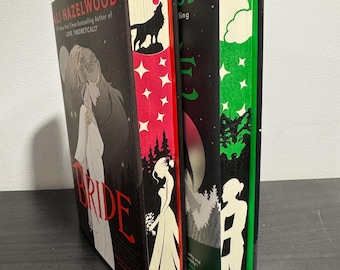 Bride & Mate by Ali Hazelwood custom sprayed edge. Made to order