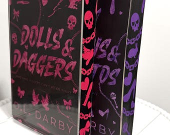 Serial Killer book club series sprayed edge, D.L Darby