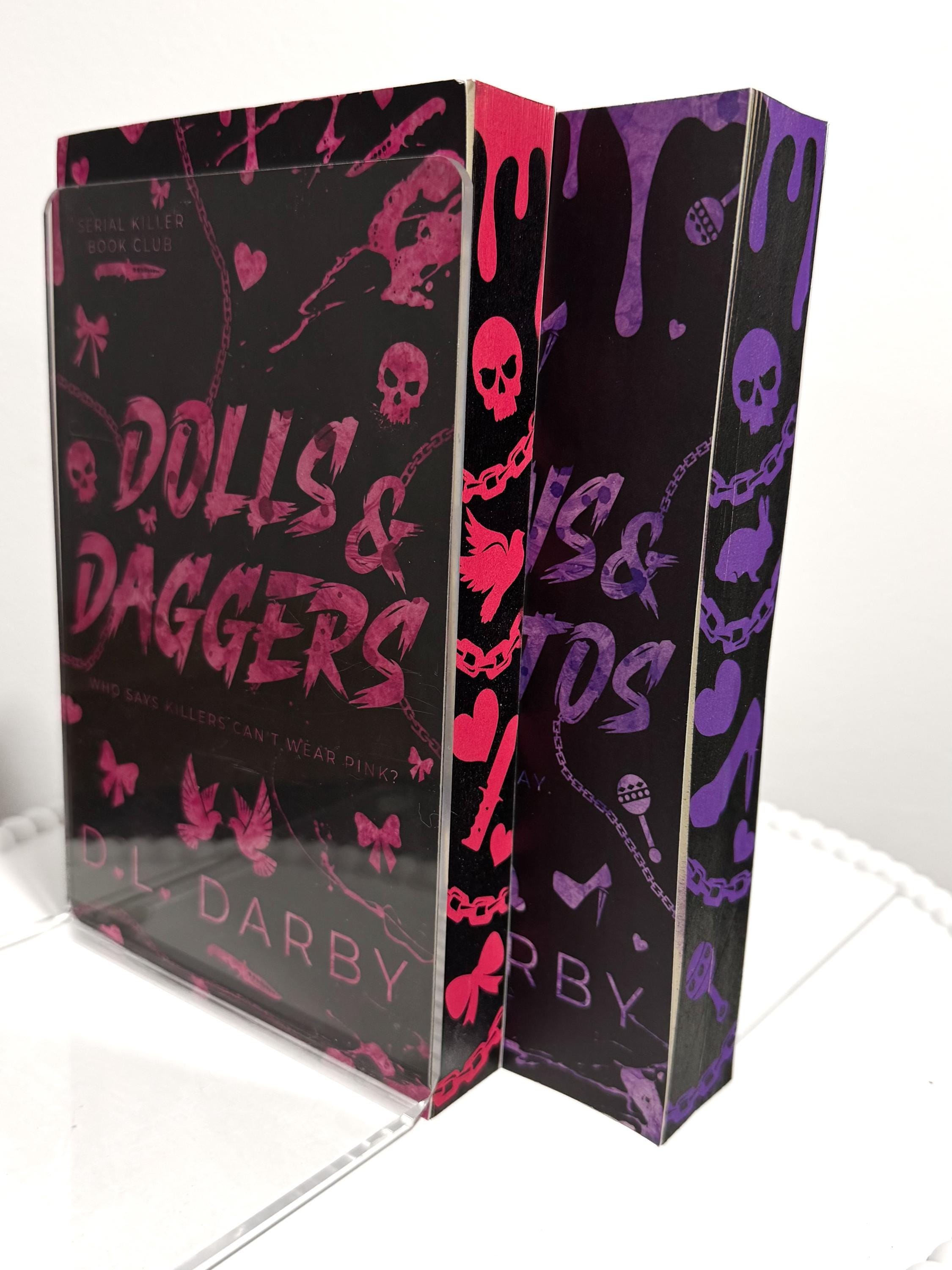 Serial Killer Book Club Series Sprayed Edge, D.L Darby - Etsy