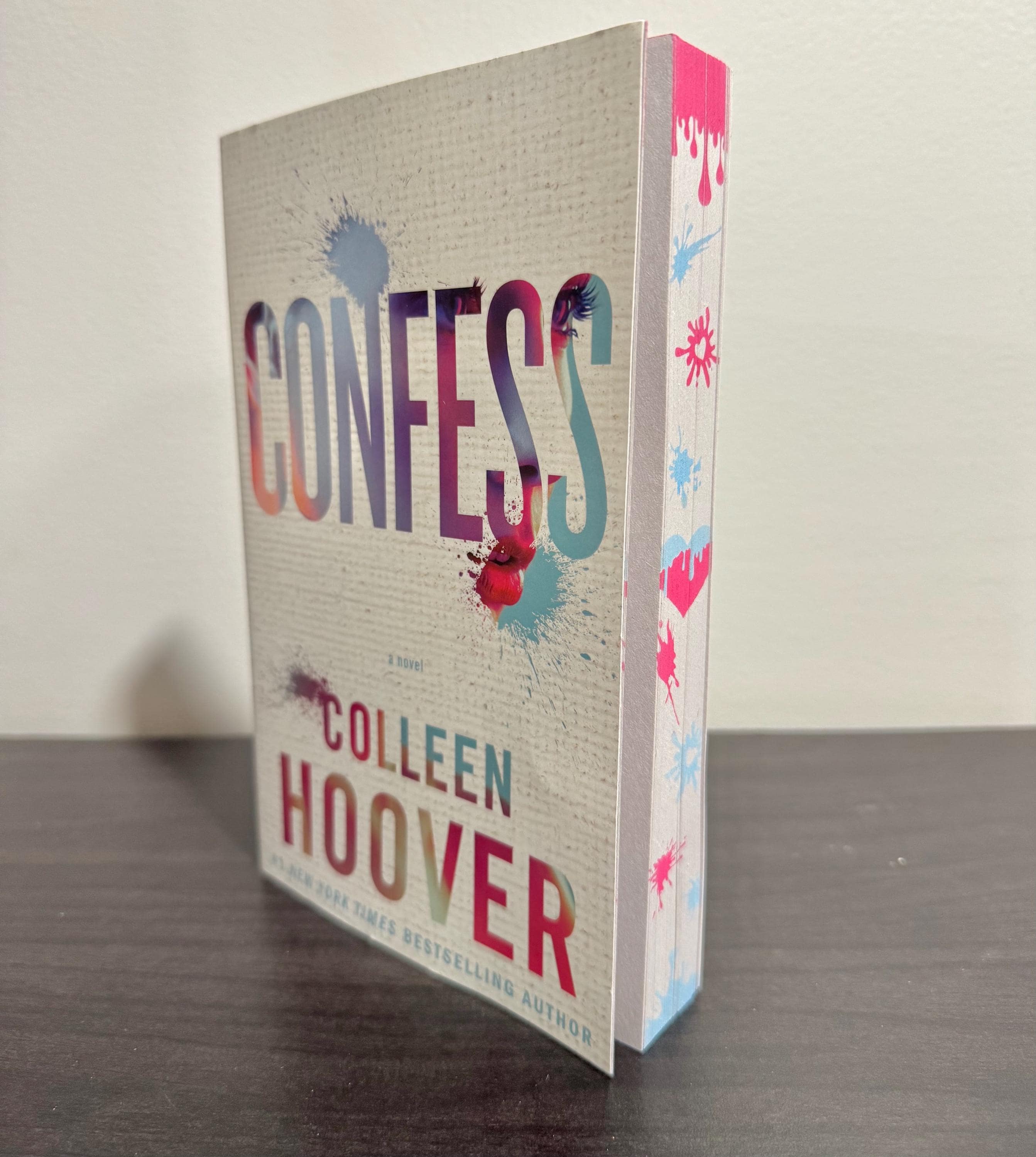Confess by Colleen Hoover Sprayed Edge Book - Etsy