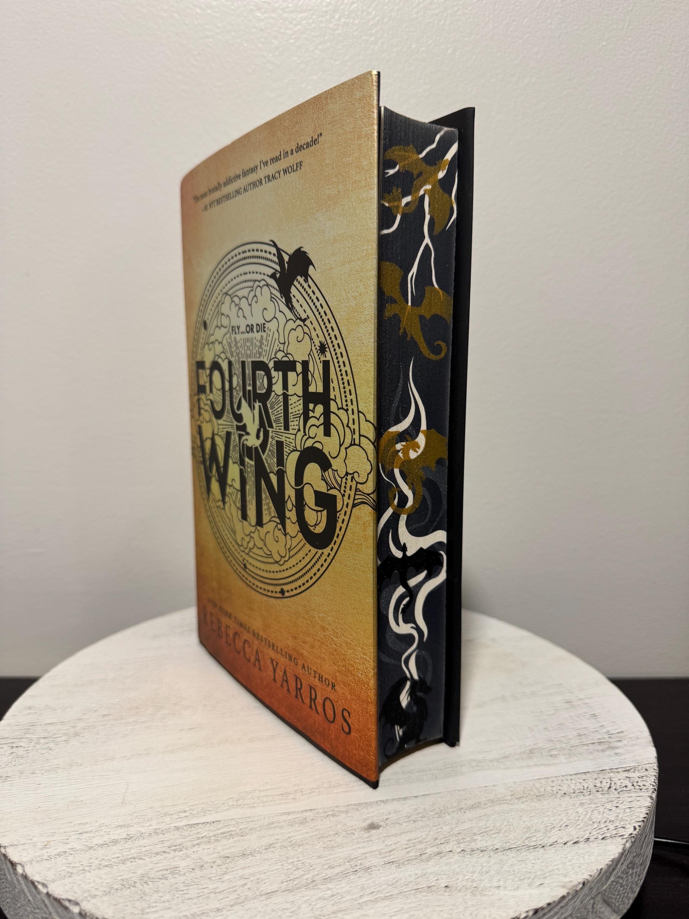 Fourth wing, Iron flame  and Onyx storm Sprayed edge book