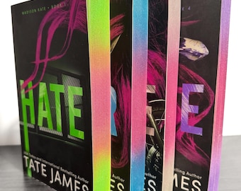 Maddison Kate series by Tate James. Custom sprayed edges