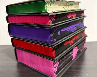 Powerless Series Sprayed Edge Books - Etsy