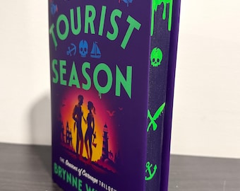 Tourist Season by Brynne weaver sprayed edge book.