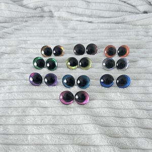 Safety Eyes Sink Eyes Chrom 12 - 30mm Sink Eyes Crocheting Amigurumi Toys