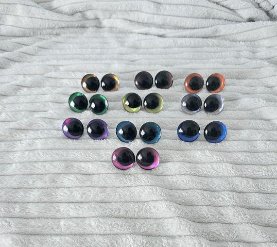 Safety Eyes Sink Eyes Chrom 12 - 30mm Sink Eyes Crocheting Amigurumi Toys