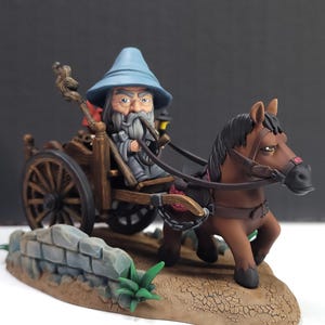 Hand-painted Chibi Gandalf
