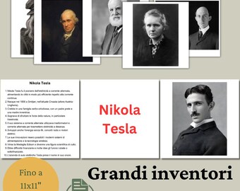 Grandi Inventori / Schede Educative / Carte Didattiche / Bits of Intelligence Cards / Flash cards