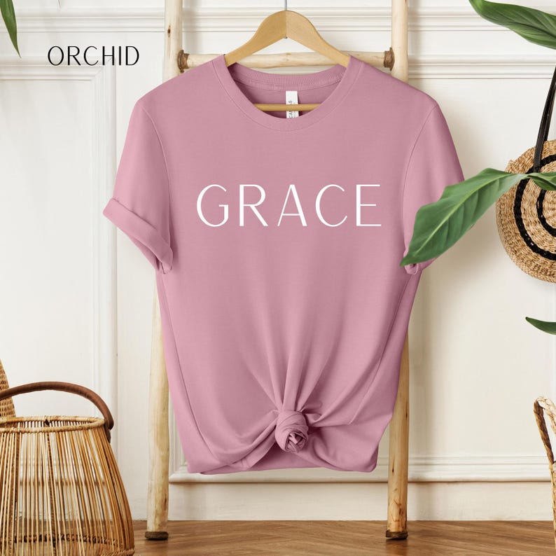Gnade Shirt, anmutiges Shirt, Selbstliebe Shirt, Selbstliebe Club, inspirierendes Shirt, psychische Gesundheit Shirt, Glaube Shirt, christliches Shirt Bild 8