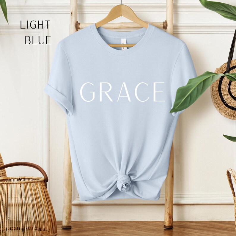 Gnade Shirt, anmutiges Shirt, Selbstliebe Shirt, Selbstliebe Club, inspirierendes Shirt, psychische Gesundheit Shirt, Glaube Shirt, christliches Shirt Bild 5