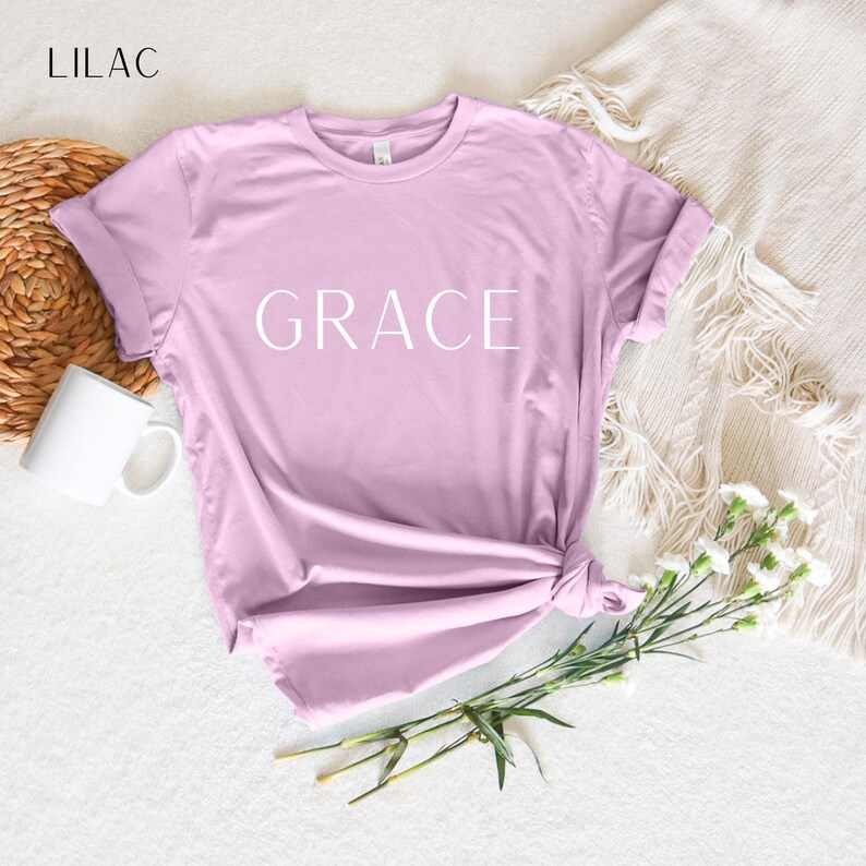 Gnade Shirt, anmutiges Shirt, Selbstliebe Shirt, Selbstliebe Club, inspirierendes Shirt, psychische Gesundheit Shirt, Glaube Shirt, christliches Shirt Bild 9