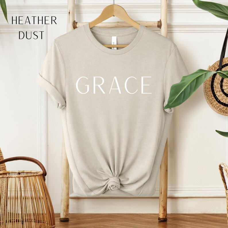 Gnade Shirt, anmutiges Shirt, Selbstliebe Shirt, Selbstliebe Club, inspirierendes Shirt, psychische Gesundheit Shirt, Glaube Shirt, christliches Shirt Bild 3