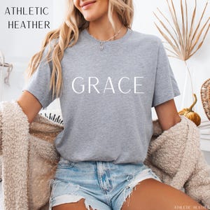 Gnade Shirt, anmutiges Shirt, Selbstliebe Shirt, Selbstliebe Club, inspirierendes Shirt, psychische Gesundheit Shirt, Glaube Shirt, christliches Shirt Bild 2
