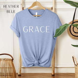 Gnade Shirt, anmutiges Shirt, Selbstliebe Shirt, Selbstliebe Club, inspirierendes Shirt, psychische Gesundheit Shirt, Glaube Shirt, christliches Shirt Bild 6