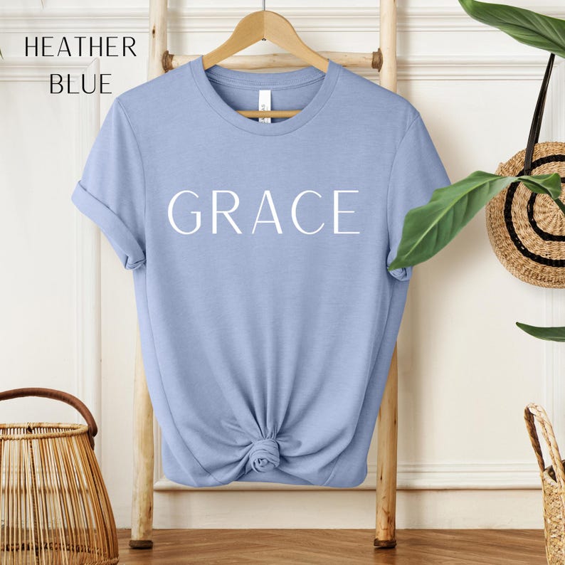 Gnade Shirt, anmutiges Shirt, Selbstliebe Shirt, Selbstliebe Club, inspirierendes Shirt, psychische Gesundheit Shirt, Glaube Shirt, christliches Shirt Bild 6
