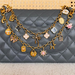 Build Your Own Bag Charm, Bag Charm Chain, Mother’s Day gift, Charm for Purse, Charm For Manifesting, Birthday Gift, Mom Gift