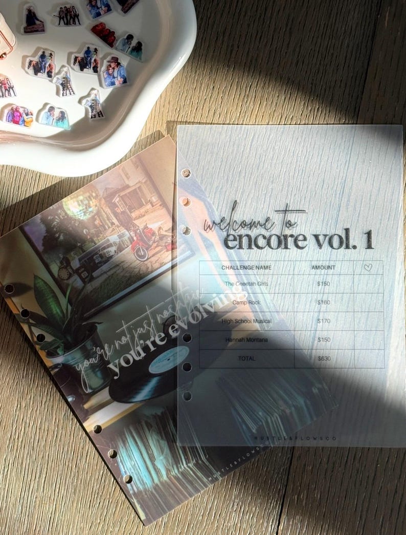 ENCORE Vol 1 Savings Challenge Bundle, Nostalgia Budget Envelopes, A5 ...