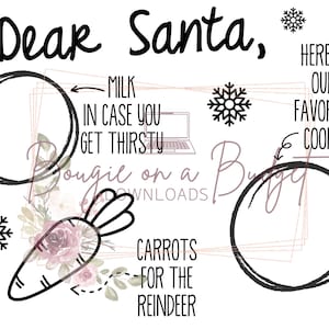 Santa Tray Svg, Cookies for Santa Svg, Santa Cookie Tray Svg, Santa Plate Svg, Santa Cookie Plate, Christmas Svg, Cricut Svg, Santa Tray