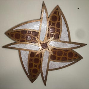 Sugar Magnolia layered wooden wall art