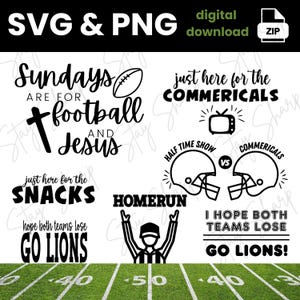 SVG & PNG - Super Bowl - Football