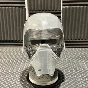 Star Wars: The Force Awakens Kylo Ren Helmet — Raw 3D Print