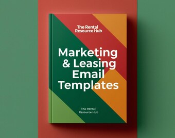 Property management templates | Email Templates for Marketing and Leasing- Editable Template | Real Estate Property Management |Airbnb