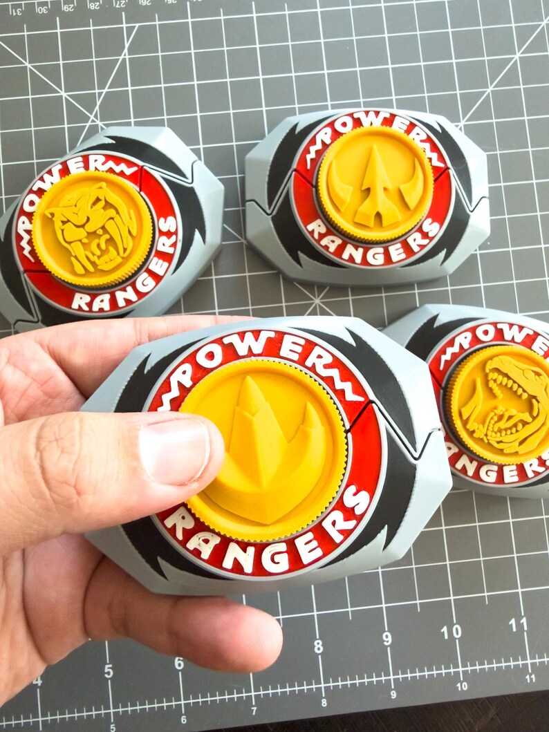Clicky Fidget MMPR Mighty Morphin Power Rangers Toy Satisfying Calming ...