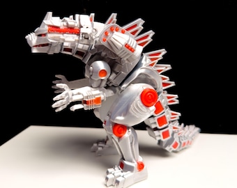Ledade rustningsvapen Mechagodzilla-figur Kaiju samlarobjekt