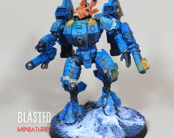 希少品 ウォーハンマー40K 直筆サイン入り限定品 塗装済ミニチュア JOYTOY 1/18 『ウォーハンマー40K：ホルスの大逆』インペリアル