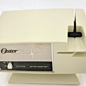 Oster 電動ナイフ＆ハサミシャープナー 511-06B 箱とインサート付き - 動作確認済み 画像 3