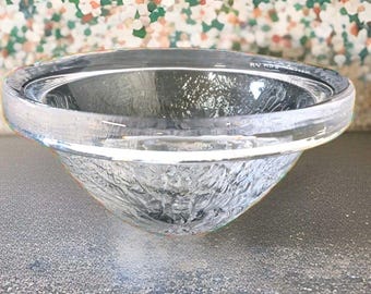 ミッドセンチュリーモダンスウェーデン。KOSTA BODA RURIK クリア