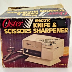 Oster 電動ナイフ＆ハサミシャープナー 511-06B 箱とインサート付き - 動作確認済み 画像 13