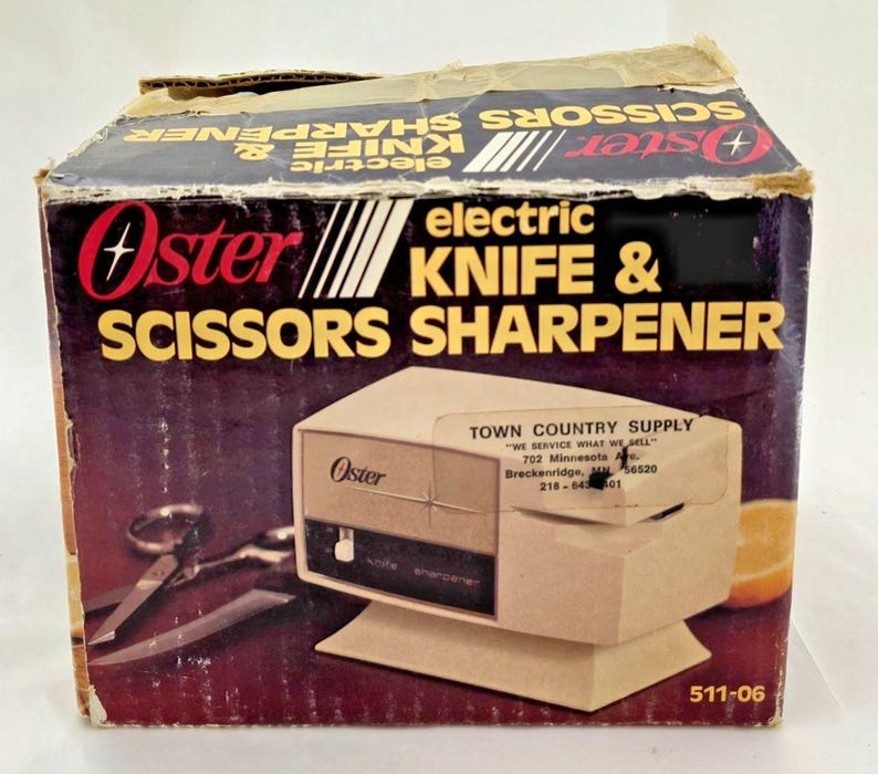 Oster 電動ナイフ＆ハサミシャープナー 511-06B 箱とインサート付き - 動作確認済み 画像 13