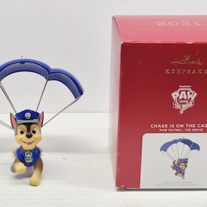 Paw Patrol: The Movie Hallmark Keepsake Ornament Chase is on the Case Christmas Ornament