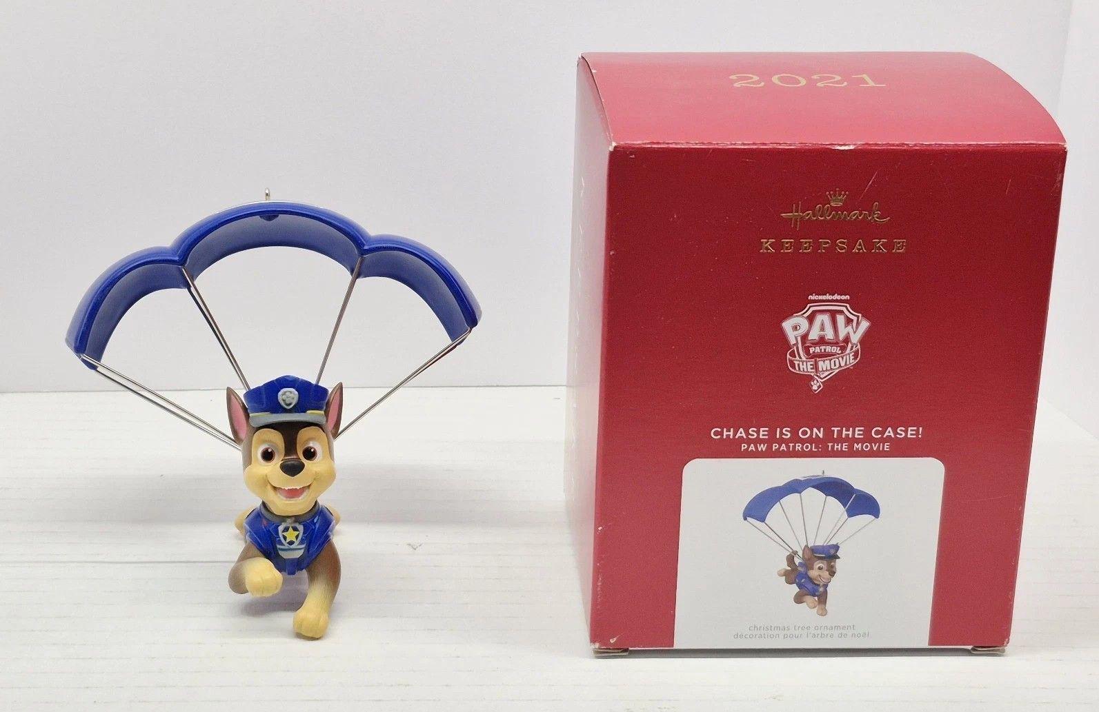 Paw Patrol: the Movie Hallmark Keepsake Ornament Chase is on the