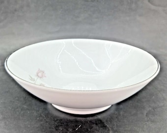 Cuenco para servir Noritake Pasadena 6311 - Rosa rosa - Japón - Vintage, mediados de siglo, MCM