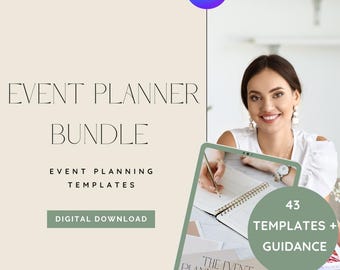 Event Planner Bundle, Party Planning Tools, Event Planning Templates, Event Planning Documents