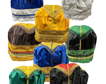 Gala caps for religious ceremonies. Religious Gala Caps for All Saints – Handmade