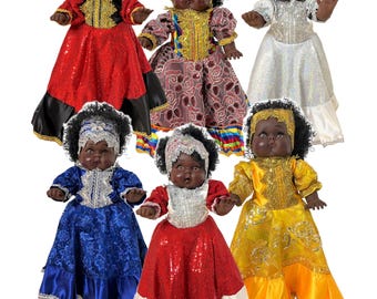 Handmade Crawling Orisha Dolls