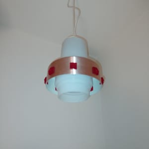 Vintage space age lamp midcentury