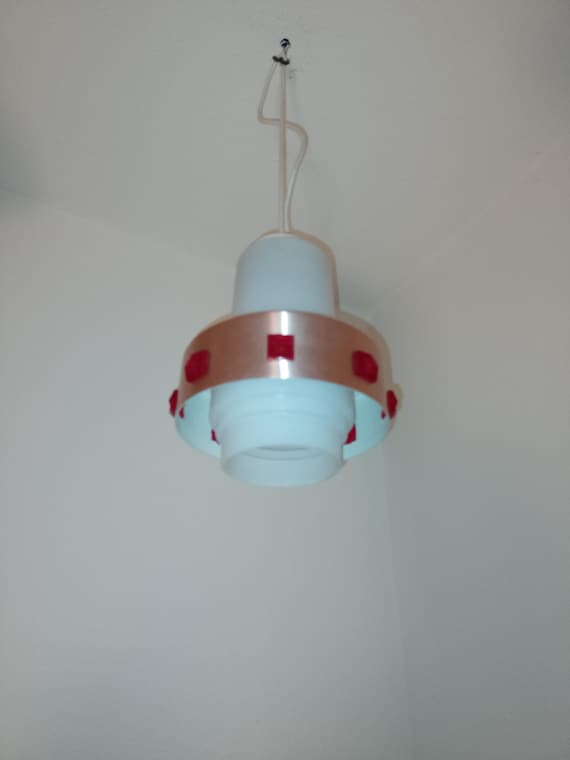 Vintage space age lamp midcentury