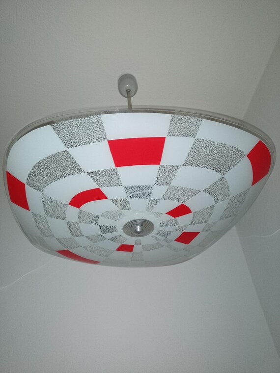 Vintage NAPAKO 'Umbrella' Pendant 1970s Czechoslovakia
