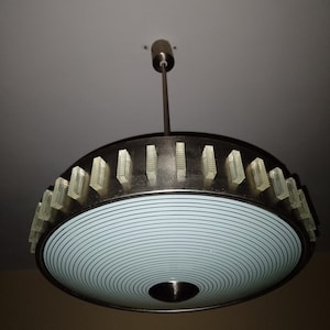 Vintage UFO pendant lamp
