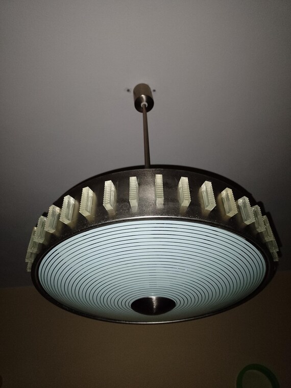 Vintage UFO pendant lamp